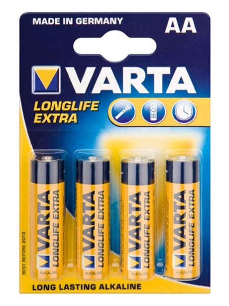 батарейка Varta LR6/AA LONGLIFE-4BL 