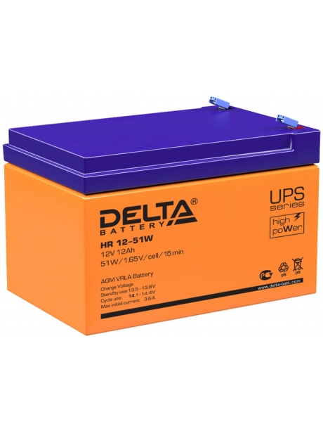 аккумулятор для UPS Delta HR 12-51W 
