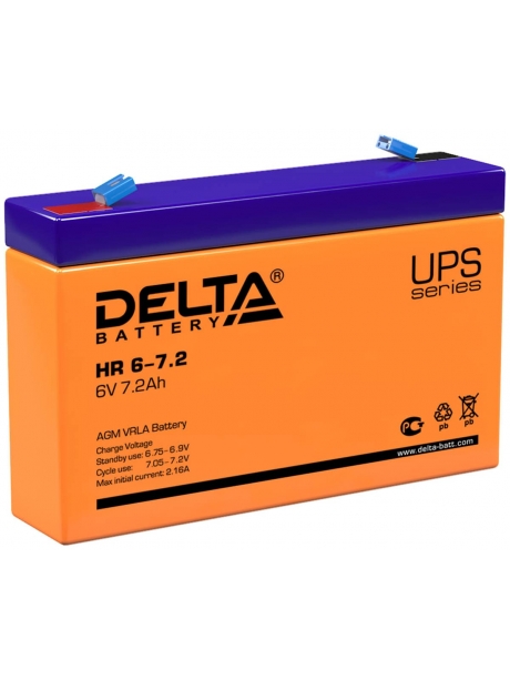 аккумулятор для UPS Delta HR 6-7.2 