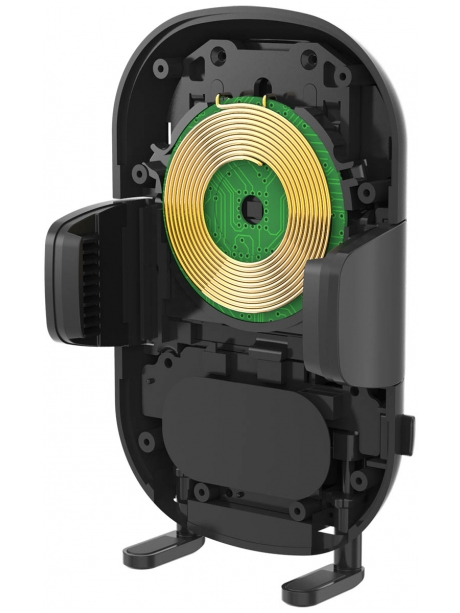 держатель с беспроводной зарядкой на торпедо Arroys Dash-W1 Auto black