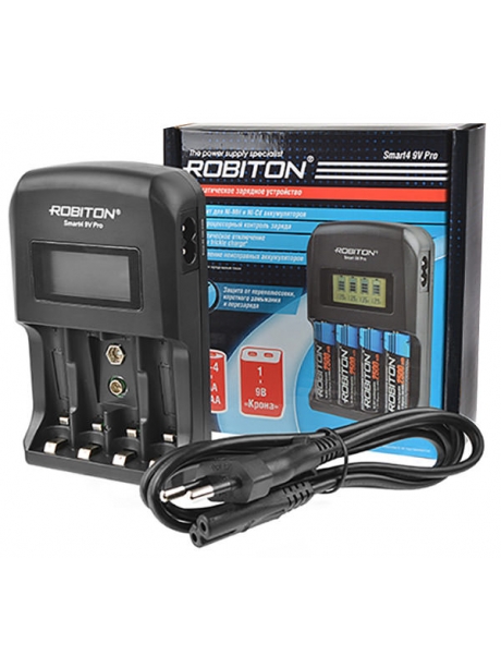 зарядное устройство Robiton Smart4 9V Pro 