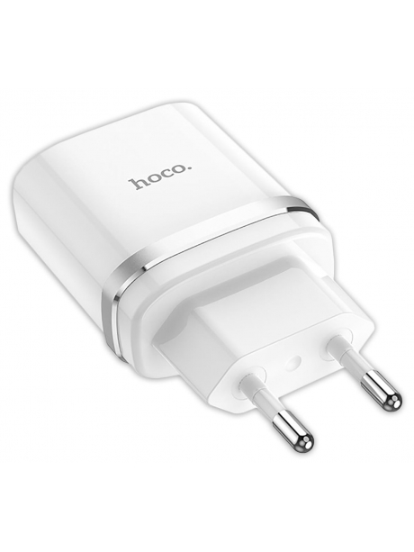 зарядное устройство Hoco C12Q Smart QC3.0 charger white