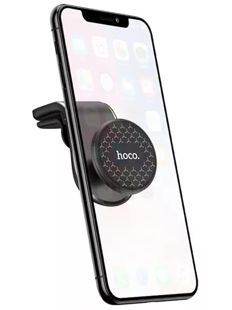 магнитный держатель на воздуховод Hoco CA59 Victory air outlet magnetic in-car holder black