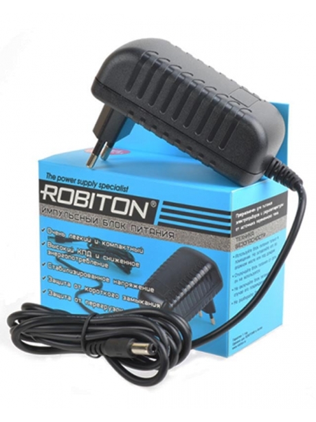 блок питания для светодиодного освещения Robiton IR12-3000S 5,5x2,5/12 черный