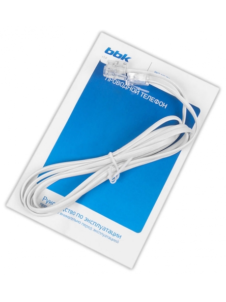 телефонный аппарат BBK BKT-105 белый
