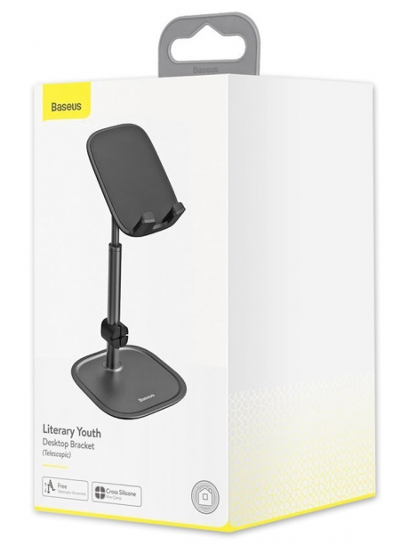 подставка для телефона и планшета на стол Baseus Literary youth desktop bracket SUWY-A01 black