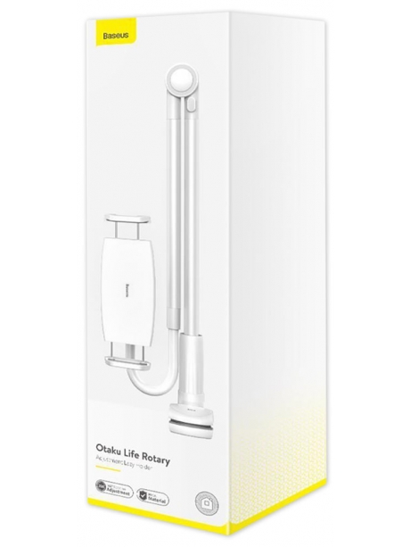 держатель на стол для планшета Baseus Otaku life rotary adjustment lazy holder silver