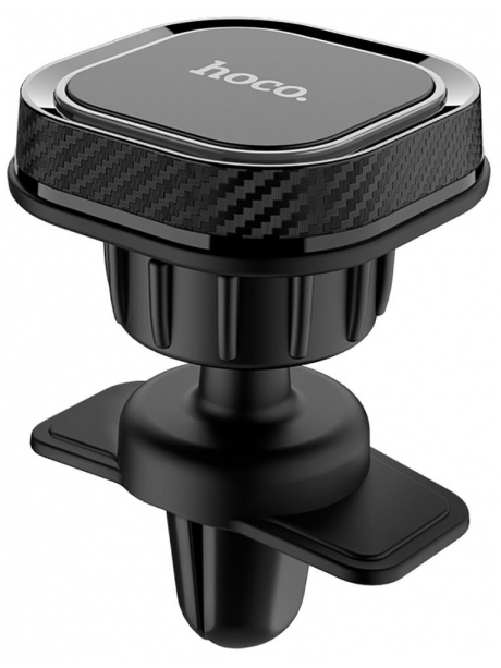 магнитный держатель на воздуховод Hoco CA52 Intelligent air outlet in-car holder black/grey