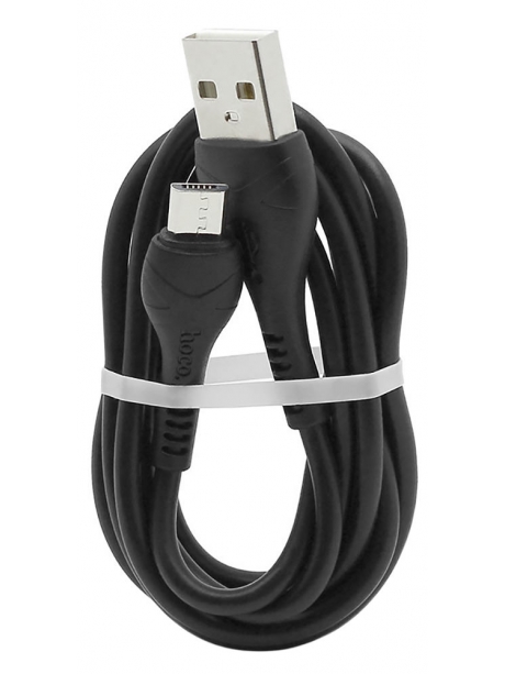 зарядное устройство Hoco C12Q Smart QC3.0 charger + Micro cable black