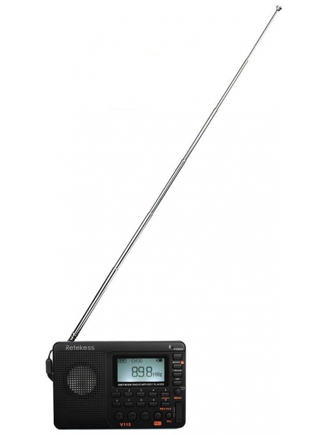 цифровой радиоприемник FM с mp3 плеером Retekess V115 