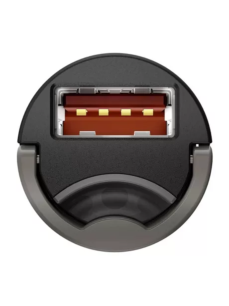 автомобильное зарядное устройство Baseus Tiny Star Mini Quick Charge Car Charger USB Port 30W gray