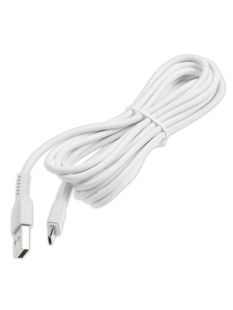 кабель передачи данных Hoco X20 Flash micro 3m white