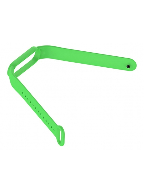 силиконовый ремешок Xiaomi для Mi Band 5 зеленый