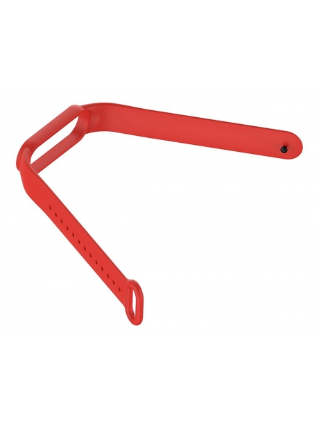 силиконовый ремешок Xiaomi для Mi Band 5 красный