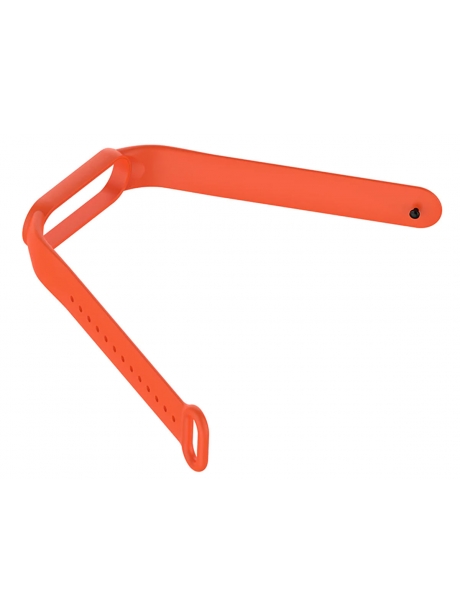 силиконовый ремешок Xiaomi для Mi Band 5 оранжевый