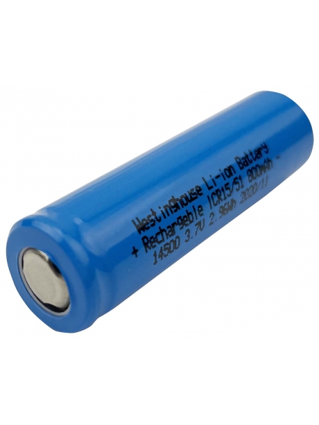 литиевый аккумулятор 3.7v Westinghouse ICR14500 800mAh без защиты 
