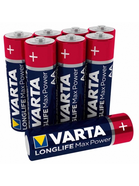 батарейки (8 шт.) Varta LR6/AA LONGLIFE Max Power-8BL 