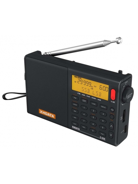 цифровой всеволновый радиоприемник XHDATA D-808 black