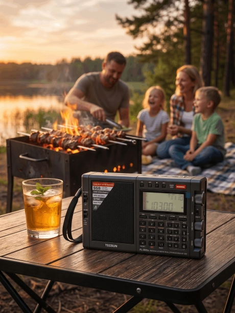 всеволновый цифровой радиоприемник с mp3 плеером Tecsun PL-990x (export version) black