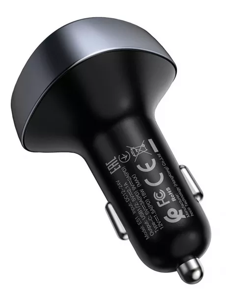 автомобильное зарядное устройство Hoco E51 Road treasure black