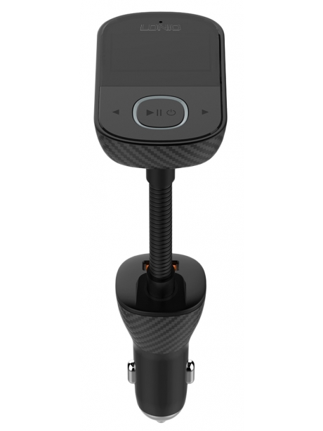 автомобильная зарядка c Bluetooth FM трансмиттером LDNIO C705Q black