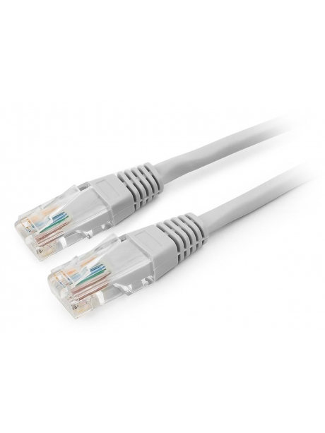 патч корд Cablexpert UTP кат.5e, 1.5м, литой серый