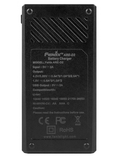 зарядное устройство Fenix ARE - D2 