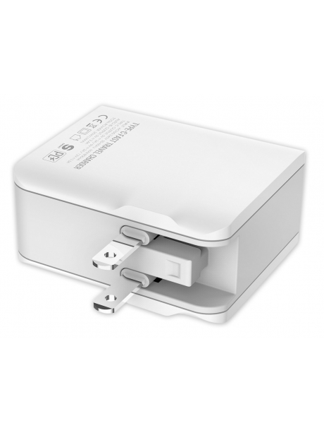 зарядное устройство LDNIO A4403C PD+Auto-id Fast Travel Charger + кабель USB - Lightning white