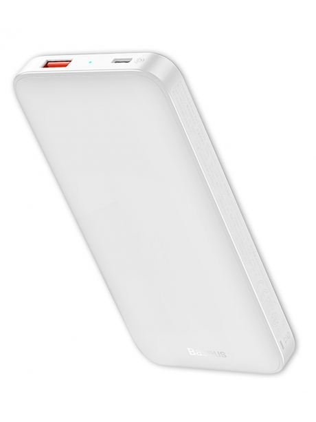 внешний аккумулятор Baseus Magnetic wireless quick charging power bank 10000mAh 20W white
