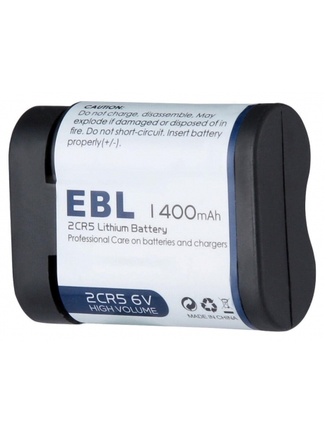 литиевая батарейка для вспышки EBL 2CR5 