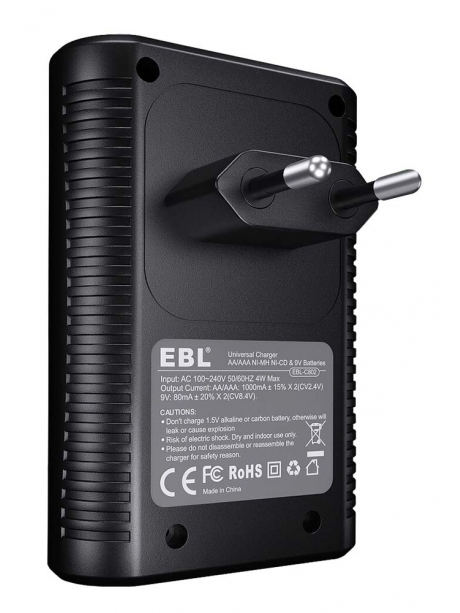 зарядное устройство для аккумуляторов EBL TB-6802ER черный