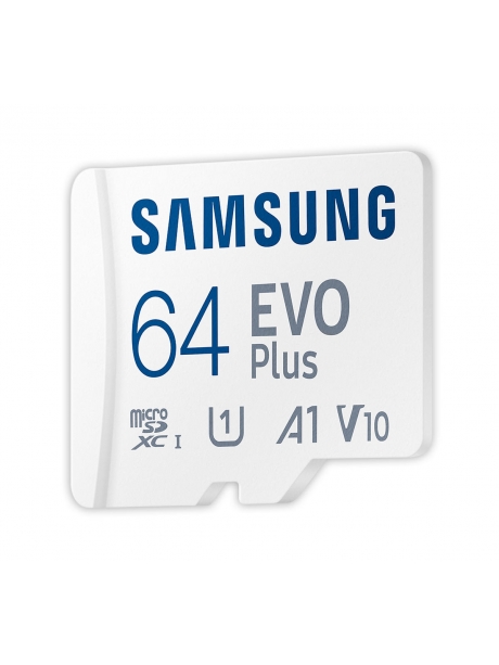 карта памяти Samsung 64Gb microSDXC Class 10 EVO PLUS MB-MC64KA/EU 