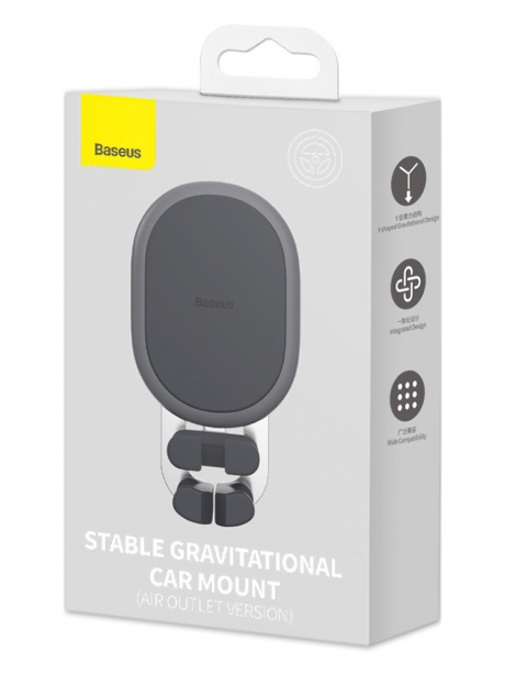 автомобильный держатель Baseus Stable Gravitational Car Mount black