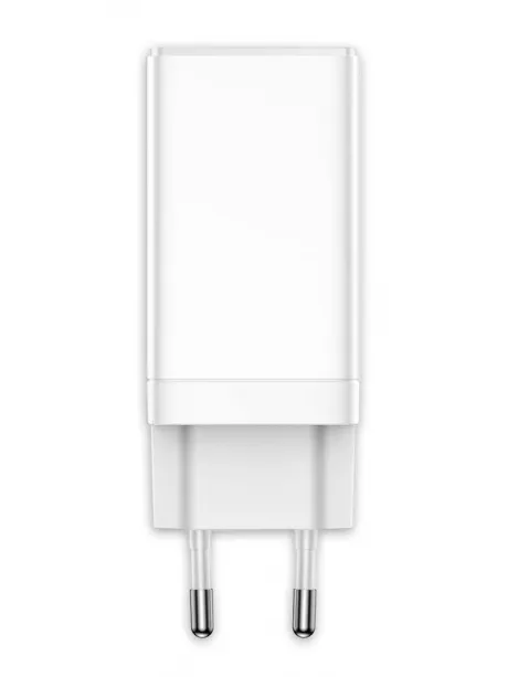 быстрая зарядка для смартфона и ноутбука Baseus GaN3 Pro Fast Charger 2C+U 65W white