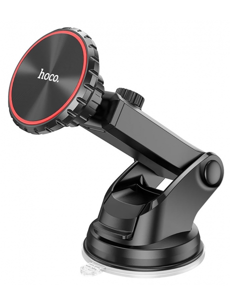 магнитный держатель Hoco CA98 City center console magnetic car holder black