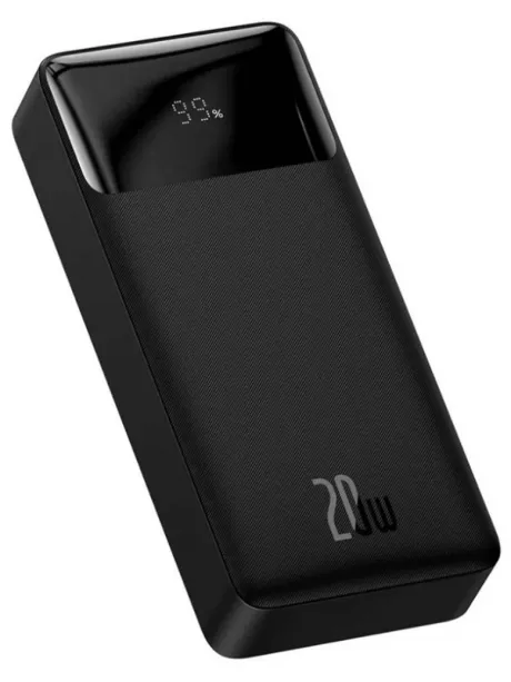 внешний аккумулятор Baseus Bipow Digital Display Power bank 20000mAh 20W black