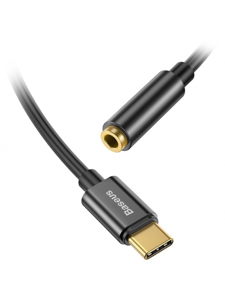 переходник для наушников Baseus Type-C Male to 3.5mm Female Adapter L54 black