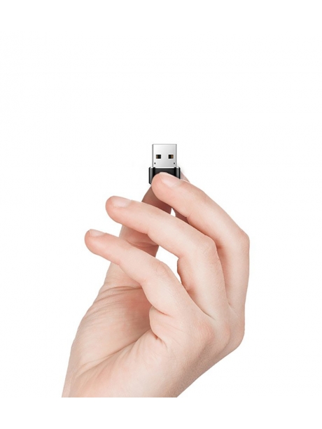 адаптер Baseus Mini Type-C female to USB male adapter converter black
