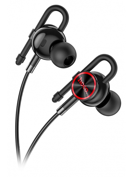 наушники с микрофоном для смартфона Hoco M84 Perfection universal earphones with mic black