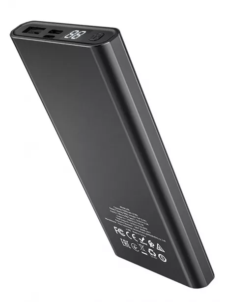внешний аккумулятор Hoco J68 Resourceful digital display power bank(10000mAh) black