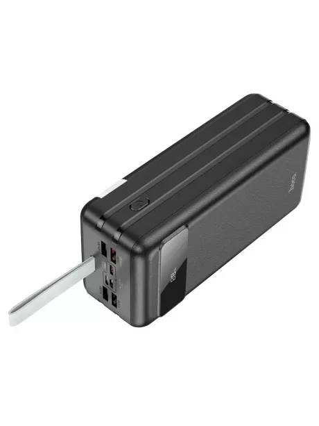 внешний аккумулятор со светильником Hoco J86B Electric 22.5W fully compatible power bank(60000mAh) black