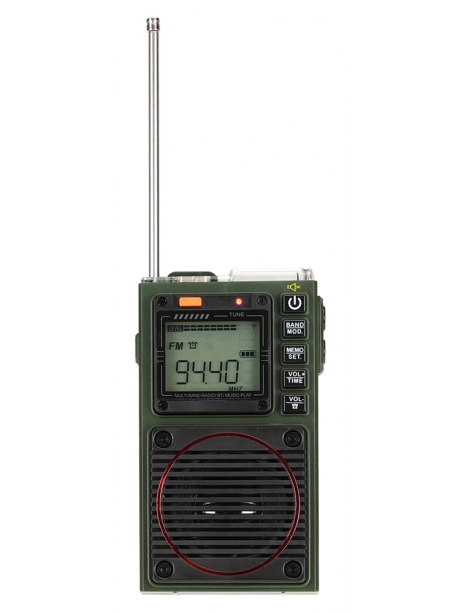 карманный цифровой радиоприемник Retekess TR111 green