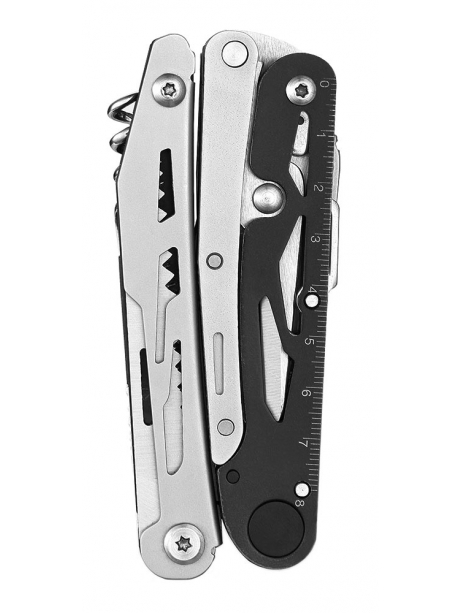 мультитул со съёмными ножницами Ganzo G304 silver black