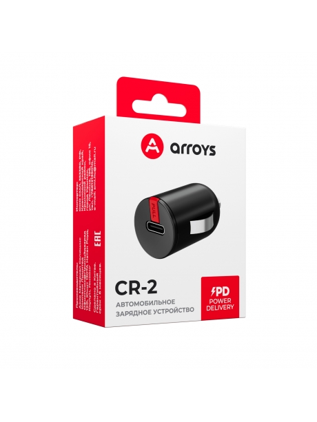 автомобильное зарядное устройство для смартфона Arroys CR-2 