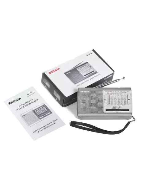 радиоприемник XHDATA D-219 silver