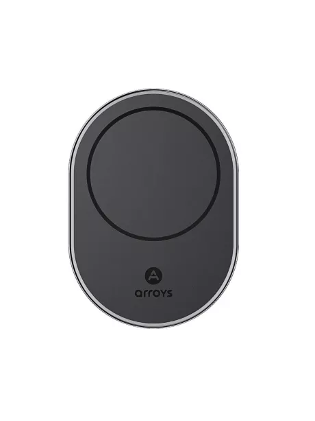 автомобильный держатель c зарядкой Arroys Dash-W4MS black