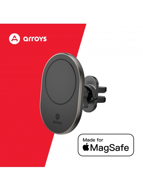 автомобильный держатель Arroys Vent-MS2 black