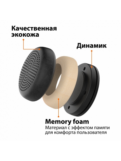 беспроводная гарнитура для оператора call центра Accutone Sonar 75 black