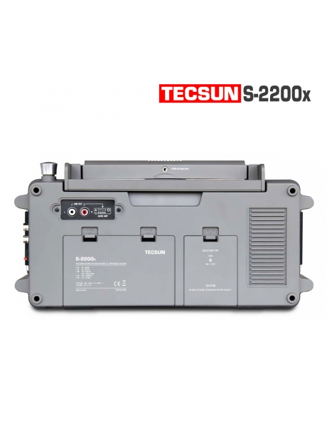 всеволновый профессиональный радиоприемник Tecsun S-2200x (export version) dark grey