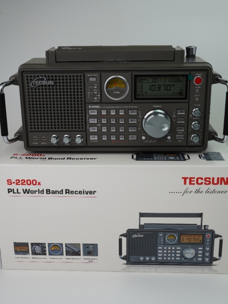 всеволновый профессиональный радиоприемник Tecsun S-2200x (export version) dark grey